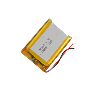 Bateria Recarregável de Polímero de Lítio 3.7V 1300mAh LP703448 Pacote de Baterias Lipo - Product Image 3