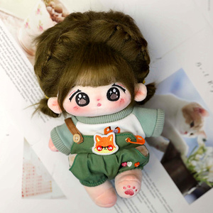 Özel kore peluş oyuncak yıldız bebek doldurulmuş oyuncak düşük adedi yumuşak moda karikatür hediye ile bts peluş bebek - Product Image 4
