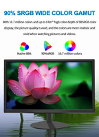 Moniteur d'ordinateur Full HD 1080P en vente chaude, écran d'ordinateur de bureau LED anti-lumière bleue TN 22 pouces, écran LCD pour ordinateur