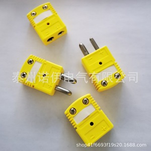 K Type Thermocouple Plug Socket OSTQ K MF <b>Quick</b> Connect Temperature Sensor <b>Connector</b> 12.75 Mm Measurement Wire - Product Image 2