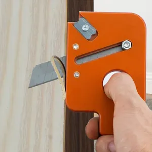 Coupe-bordures pour le travail du bois, manuel, bande de PVC, grattoir pour plaques de plâtre, <span class=keywords><strong>angle</strong></span> droit, arc arrondi, multi-usages, réglable - Product Image 1