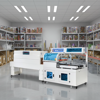 Machine automatique de filmage POF pour boissons et aliments à base de noix de coco Beiheng Electric, scellage thermique sous palette, haute productivité avec PLC