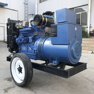 Weifang 50kW Diesel <b>Generator</b> Set Mobile Trailer 400V 50Hz 1500Rpm Backup <b>Power</b> Supply - Product Image 2