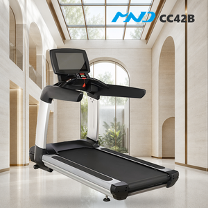Tapis roulant haut <span class=keywords><strong>de</strong></span> gamme élégant avec écran LCD, équipement <span class=keywords><strong>de</strong></span> fitness MND, équipement cardio <span class=keywords><strong>de</strong></span> <span class=keywords><strong>luxe</strong></span> pour salle <span class=keywords><strong>de</strong></span> sport d'entreprise, entretien facile - Product Image 1