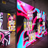 Caisson Lumineux Publicitaire Aluminium Double Face Rétroéclairé Detian sur Mesure pour Expositions ou Bannières