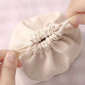 China Manufacturer Small Custom Printed Natural Canvas Drawstring <b>Bag</b> Promotional Organic Recycled Cotton Canvas <b>Fabric</b> <b>Bag</b> - Product Image 6