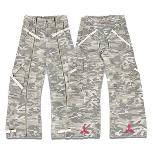 Jeans droits pour homme en denim décontracté solide, usé, délavé, taché et rapiécé, <span class=keywords><strong>MARSEILLE</strong></span> été hiver - Product Image 1