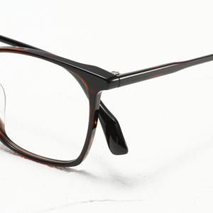 Rectangle Full Rim <b>Eyeglasses</b> <b>Frames</b> Solid Color Anti-Uv For Men Adults Daily Wear - Product Image 3