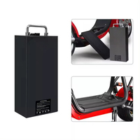 Batterie Harley 12V-72V 20Ah-50Ah pour fauteuil roulant électrique, scooter et vélo électrique Citycoco, directement de l'usine, pour moto électrique