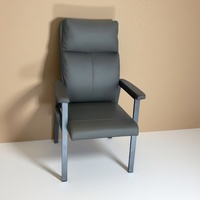 Fauteuil de Direction Spécialisé Mahjong Machines en PU et Métal, Design Moderne, Respirant, Confortable pour une utilisation prolongée, Idéal pour la Maison