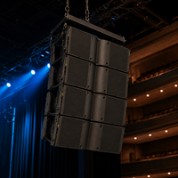 Système audio professionnel à double enceinte colonne trois voies de 12 pouces pour spectacles sur scène, clubs, hôtels et salles polyvalentes