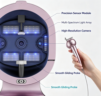 S5 Professional AI Facial Skin Analyzer 3D Face Scanner Multi Spectrum Detection Report System