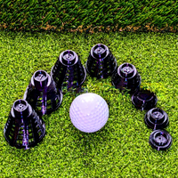 Nouveaux tees de golf en TPU pour simulateur de golf, disponibles en plusieurs tailles avec matériaux rigides et souples