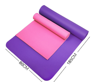 Tapis de yoga et de Pilates en NBR épais et durable avec logo personnalisé, antidérapant, pour la gym et les exercices de fitness - Product Image 6