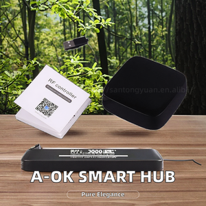 A-OK AC520-02 투야 와이파이 RF 게이트웨이 허브 고급 스마트 라이프 앱 액세서리 와 디지털 전자 롤러 플라스틱 소재 - Product Image 2