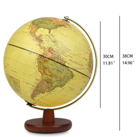 Ressource pédagogique Carte du monde Patrimoine Antique Ocean Globe Antique Ocean Old Map World Globe
