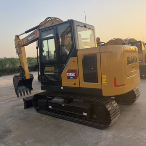 Excavatrice SANY SY85C 8,5 tonnes à injection directe mécanique, engin de terrassement lourd avec accessoires personnalisés, en promotion - Product Image 1