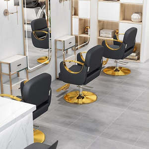 <span class=keywords><strong>Chaise</strong></span> de coiffure hydraulique dorée de haute qualité, pivotante <span class=keywords><strong>à</strong></span> 360°, <span class=keywords><strong>chaise</strong></span> de salon de coiffure professionnelle, équipement de coiffure moderne - Product Image 6