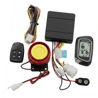 Bidirektionales Motorrad-Alarmsystem mit LCD-Fernbedienung, Ein-Tasten-Start, Vibrationssensor und 12V Diebstahlschutz-Kit