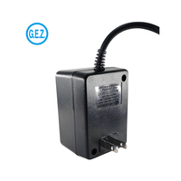 Prix usine AC 100v 120v 230v AC 300ma 500ma 1a 2a 24v 19v 12v 8v 5v classe 2 alimentation prise murale adaptateur secteur