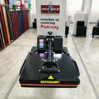 Machine de Presse à Chaud Semi-Automatique Neuf pour Sublimation de T-shirts, Type Platine 38*38cm, 110V/220V