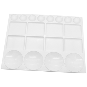 <span class=keywords><strong>Palette</strong></span> de peinture à l'<span class=keywords><strong>aquarelle</strong></span> à 20 compartiments, <span class=keywords><strong>palette</strong></span> de mélange de peinture acrylique, <span class=keywords><strong>palette</strong></span> carrée en plastique pour artistes, <span class=keywords><strong>grande</strong></span> <span class=keywords><strong>palette</strong></span> pour enfants, adultes et artistes - Product Image 1