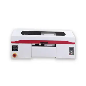 Multiple Functions 30cm Xp600 two heads Integrated DTF Printer for clothing garment bag a3 DTF printer