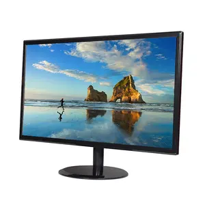Tela LCD de 19 polegadas IPS Painel HD Tela fina 1080P Laptop Preto LED Alto falante Monitor de Escritório para PC