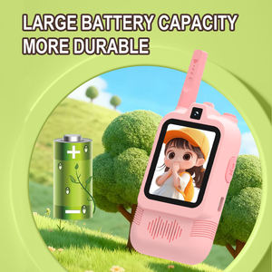 2 Walkie Talkies HK200 para Niños con Cámaras Duales, Video Chat de 1280x720 a 30fps, Alcance Interior de 80M, Batería de 500-1000mAh, Intercomunicador de Juguete - Product Image 5