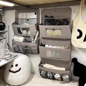 Bolsa de almacenamiento colgante SND4004 para montar en la pared, organizador de ropa rectangular multiusos para dormitorio, armario, puerta, ventana - Product Image 4