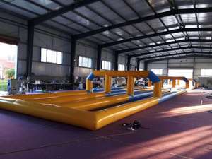 زحليقة قابلة للنفخ, زحليقة مائية قابلة للنفخ طراز PVC1000ft للأطفال والكبار - Product Image 6