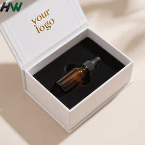 Luxury Cardboard Rigid Box Magnetic Closure Matte Lamination Embossing UV Coating for Perfume Candle Gift Packaging (Recyclable) - Product Image 1