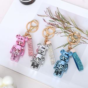 Porte-clés Ours Mignon en Gros - Breloque de Sac en Métal Tendance, Accessoire de Clé de Voiture, Support de Clés pour Femmes - Product Image 2