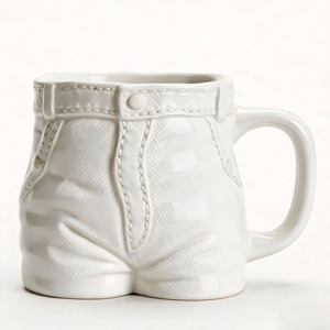Taza de Café de Cerámica con <span class=keywords><strong>Diseño</strong></span> de Jeans de Mezclilla Creativos MSH de 400 ml <span class=keywords><strong>para</strong></span> Regalo <span class=keywords><strong>del</strong></span> Día <span class=keywords><strong>del</strong></span> <span class=keywords><strong>Padre</strong></span> - Product Image 6