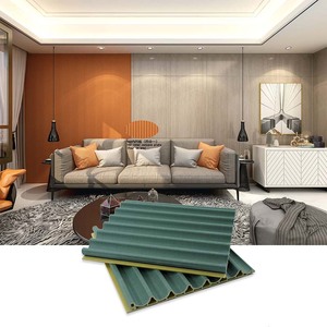 Panneaux muraux rainurés d'intérieur, design tendance, installation rapide, livraison directe d'usine - Product Image 1