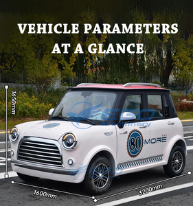 Auto Eléctrico Mini de 4 Ruedas, Color Rosa Pintado 3K, de Moda, Tamaño Compacto para Uso Urbano, para Adultos, con 2 Años de Garantía, Gran Venta - Product Image 5