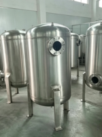 Réservoir sous pression en acier inoxydable 316L HENGYU avec pompe de stockage d'eau, garantie 1 an, tension et dimensions personnalisables