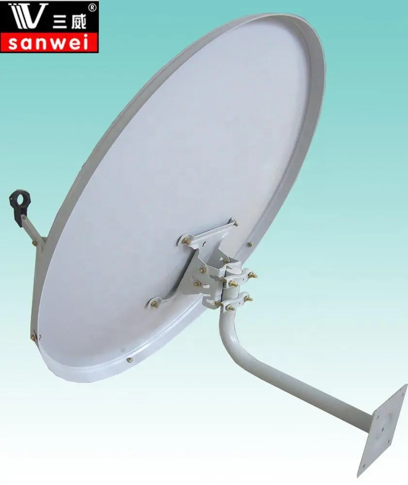 Ku band 90 cm satelliet schotel antenne met wall mount