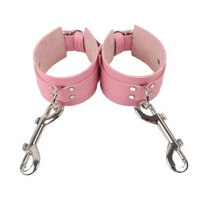 男性と女性のための大人のおもちゃ分離可能な手錠とアンクルカフスキンキーボンデージギア-ファッションアクセサリー - Product Image 3