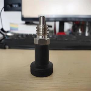 Émbolo de indexación de seguridad, émbolo de indexación de acero inoxidable/acero negro, M12 M16 - Product Image 1