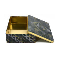 2020 Emballage cadeau de luxe Boîte en métal Boîtes à biscuits Mooncake