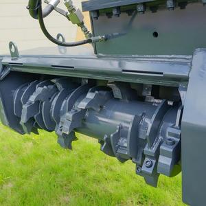 Hoog rendement skid steer aanbouwmaaier met sikkelmes voor het snoeien van boomtakken en struiken voor bosbouwmachines, 1 jaar garantie - Product Image 5