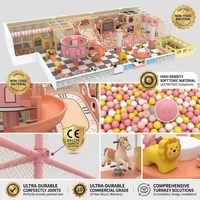 Equipo de Juego Suave para Interiores Directo de Fábrica, Temática TIME BABY: Tobogán Espiral, Tobogán de Reloj, Malla de Escalada, Carrusel, Piscina de Bolas para Niños FEC