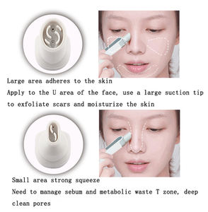 เครื่องพ่นน้ำนาโนแบบพกพา 2 in 1 รุ่นใหม่ สำหรับทำสปาหน้า ขจัดสิวเสี้ยนด้วยระบบดูดสุญญากาศ ทำความสะอาดผิวหน้า - Product Image 6