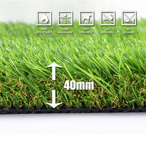 Alfombra de césped artificial para paisaje de jardín de 40mm, césped sintético de plástico <span class=keywords><strong>Cesped</strong></span> para parque infantil, opción de paisajismo duradero LCS40 - Product Image 2