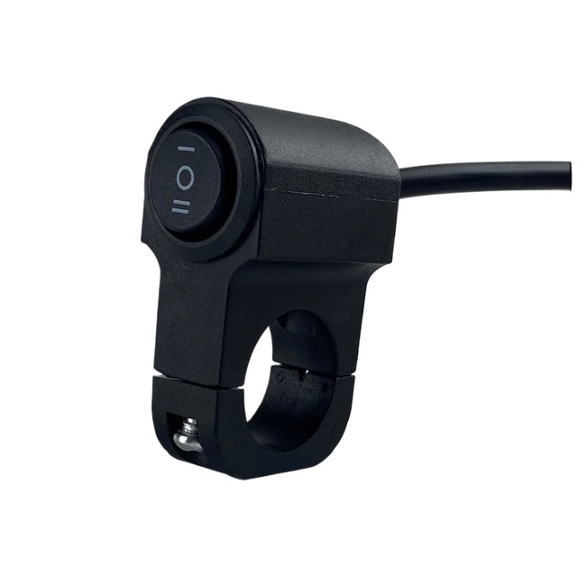 One-In-Two-Out 3-Line Motorcycle Accessory Hand Handle Faucet Switch for Spotlight Headlight Power Switch Switch Modification