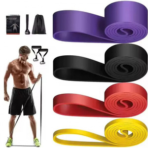 Bande de résistance TPE 2080 mm x 4,5 mm pour tractions, yoga, squats, entraînement de force - Product Image 1