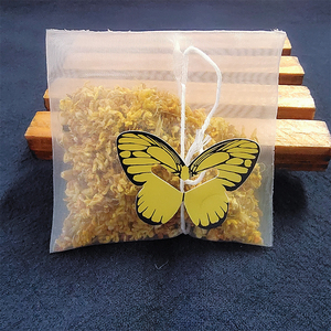 1000 pcs/पैक अनुकूल डिस्पोजेबल व्यक्तिगत कस्टम नायलॉन खाली चाय बैग आयोजक पैकेजिंग - Product Image 1