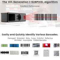 A SE4131 Puerto serie UART USB integrado Montaje fijo Mini 1D 2D QR CMOS Escáner de código de barras Módulo de pago de código de escaneo