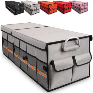 <span class=keywords><strong>Grand</strong></span> organisateur de <span class=keywords><strong>coffre</strong></span> de voiture personnalisé en usine, Organisateur de cargaison durable et pliable étanche Stockage de <span class=keywords><strong>coffre</strong></span> pour <span class=keywords><strong>SUV</strong></span> - Product Image 1